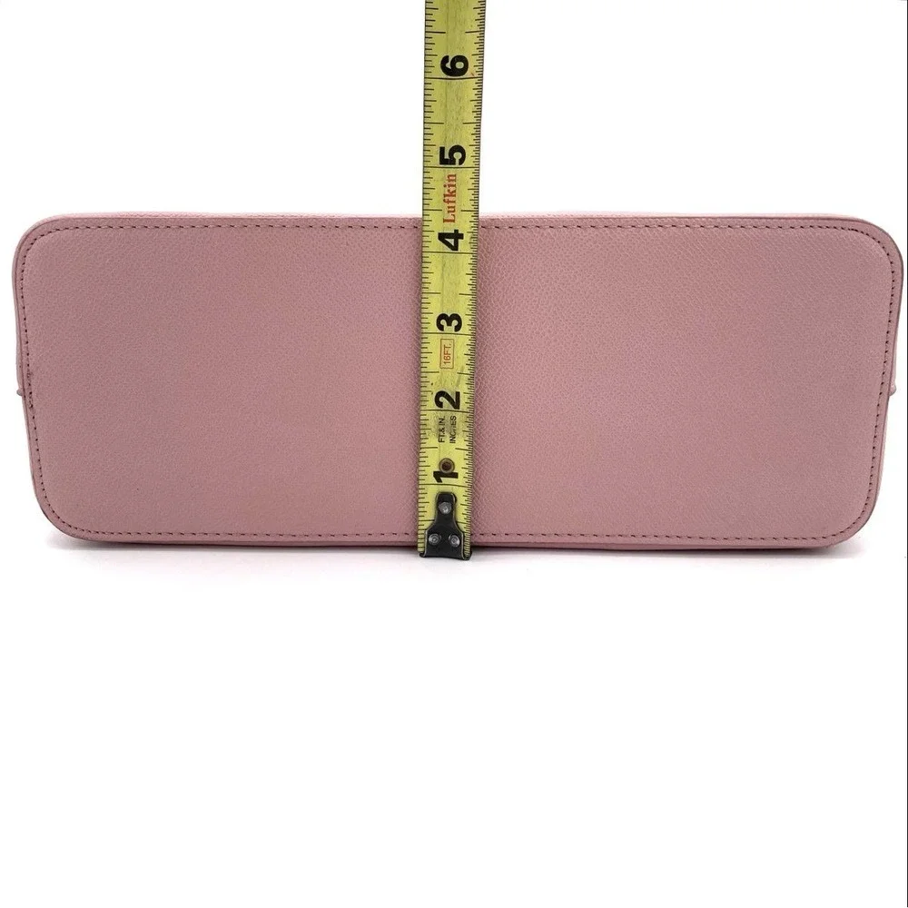 Betsey Johnson Blush Pink Satchel Crossbody Purse Bow Scarf Heart Logo NWT